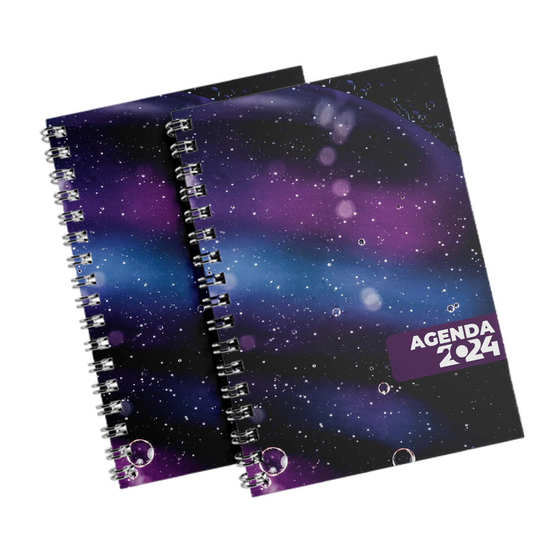 Agenda-2024-com-Wire-O-15x21cm-GALAXY-15-x-21-Frente-colorida-(4x0)-Couche-150g-(Brilho)